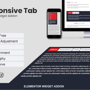 Responsive Tab Elementor Addon Plugin