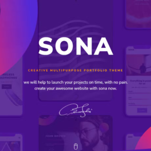 Sona - Digital Marketing Agency WordPress