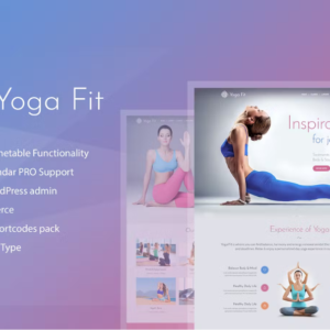 Yoga Fit - Sports, Fitness & Gym WordPress Theme